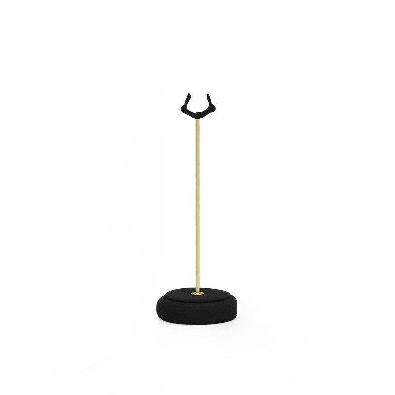 ring display - Gold Velvet Metal Ring Display Stand Holder C02836 product view 19