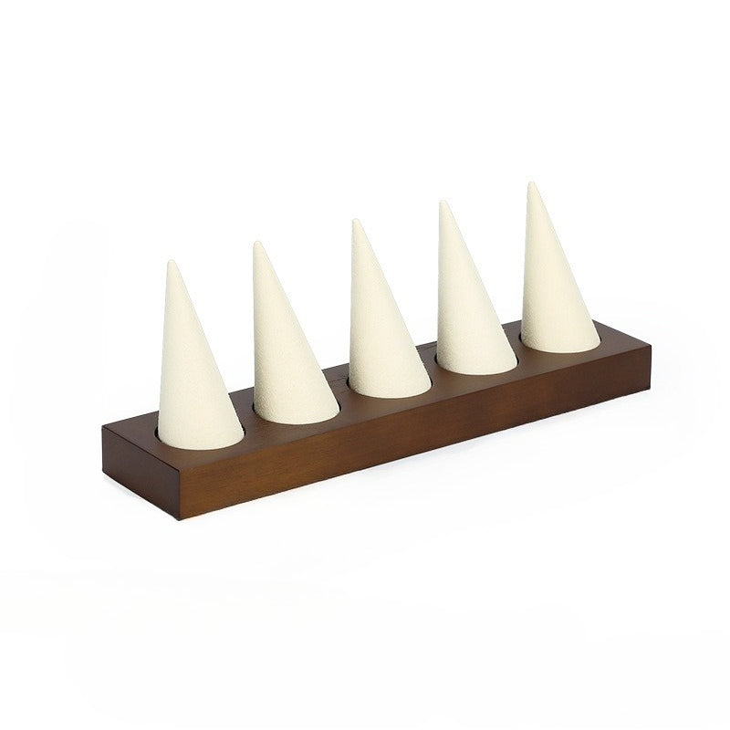ring display - Wooden Ring Display Holder C02442 product view 08