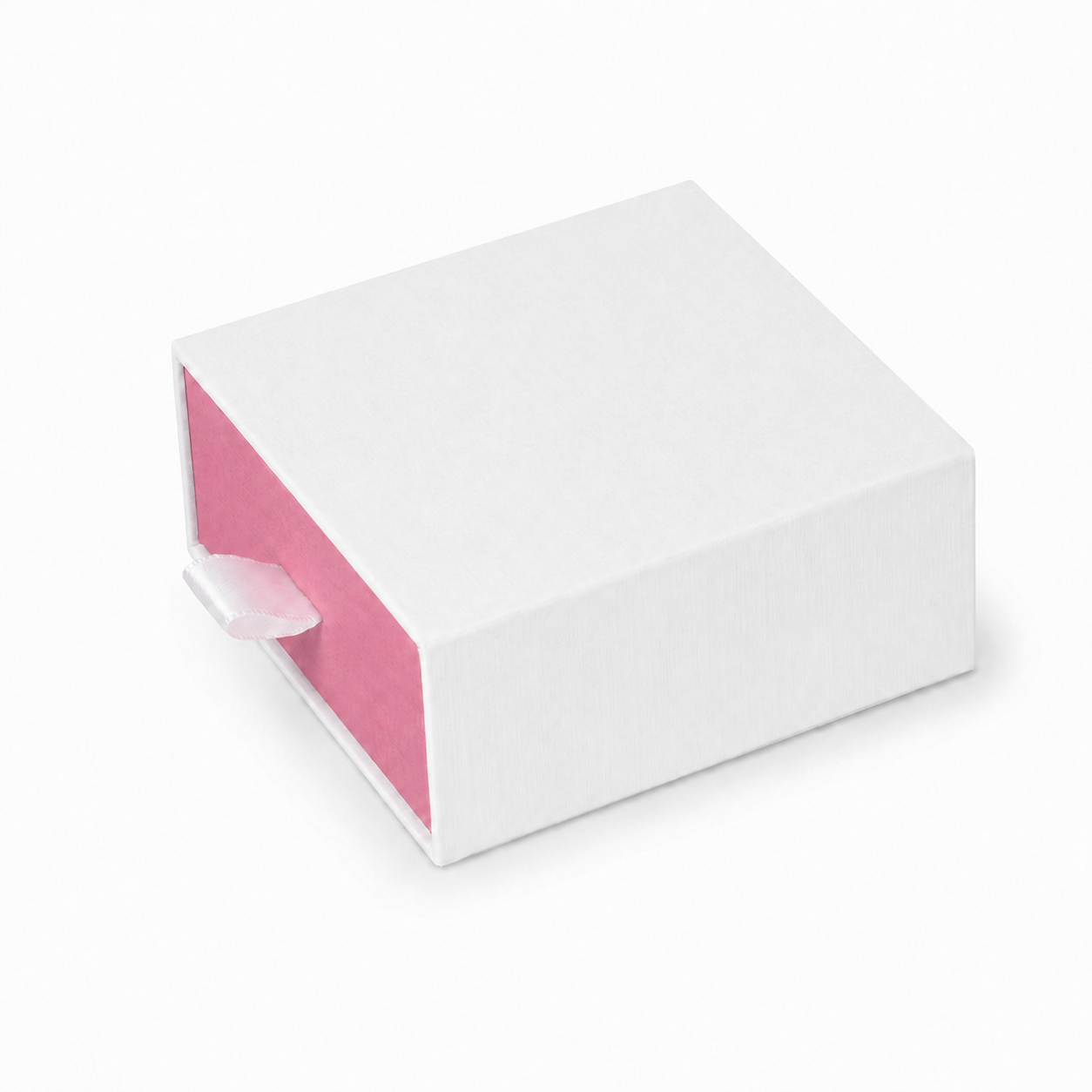 White & Pink Drawer Jewelry Boxes – 24 Pack