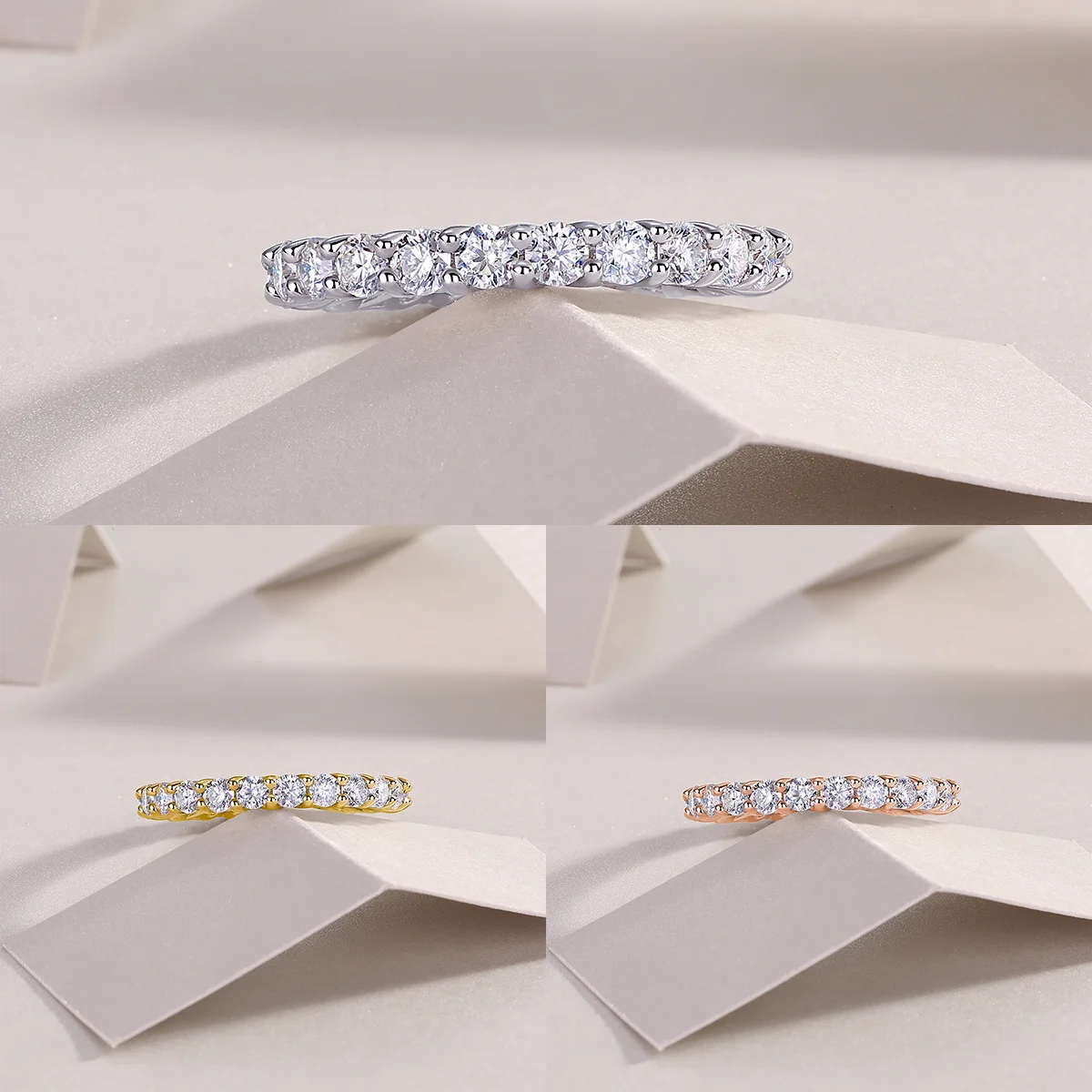 sterling silver jewelry - 925 Silver Ring SLM0128R-silver-6 detail view