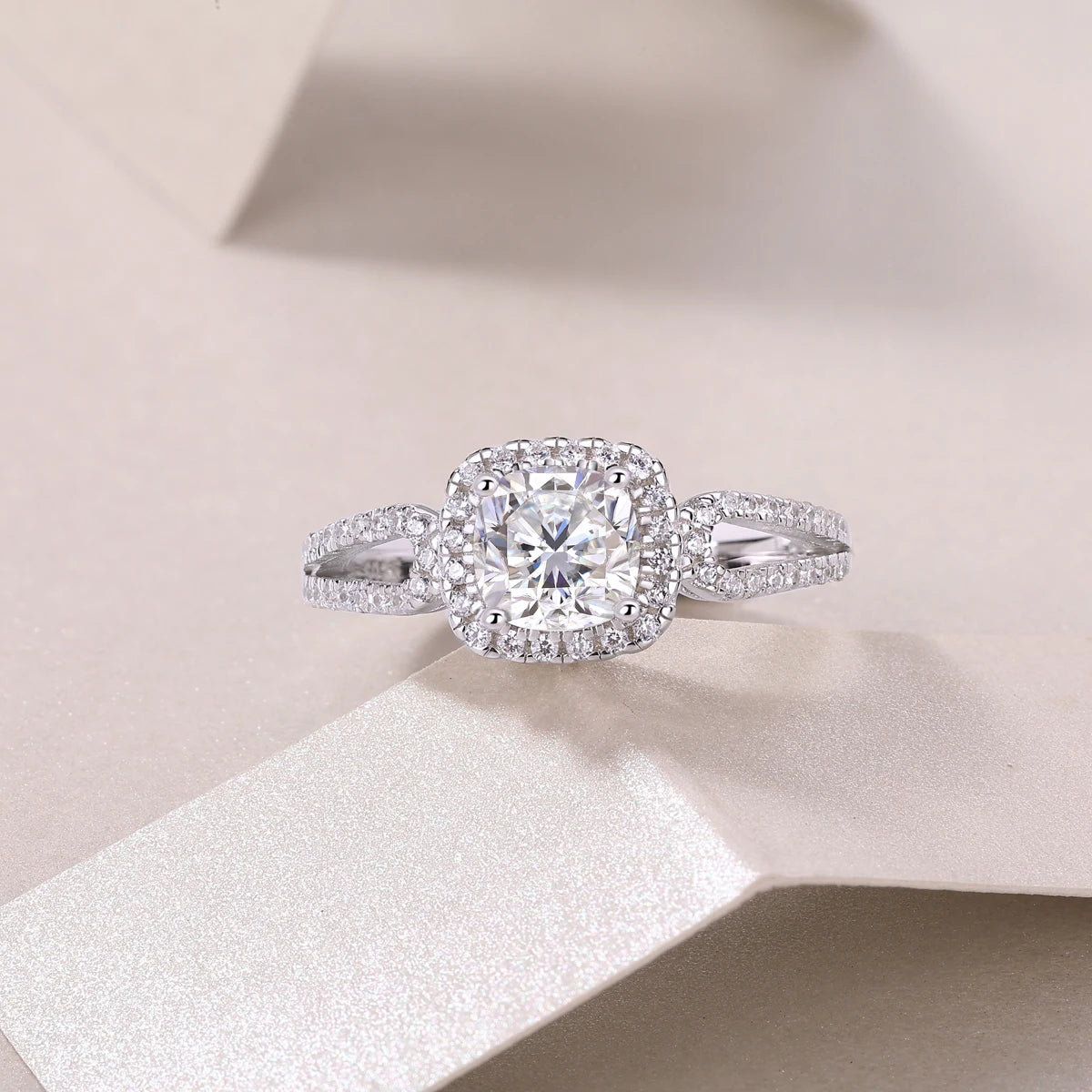 sterling silver jewelry - 36 Silver Ring SLM0148R-White-6 product view 07