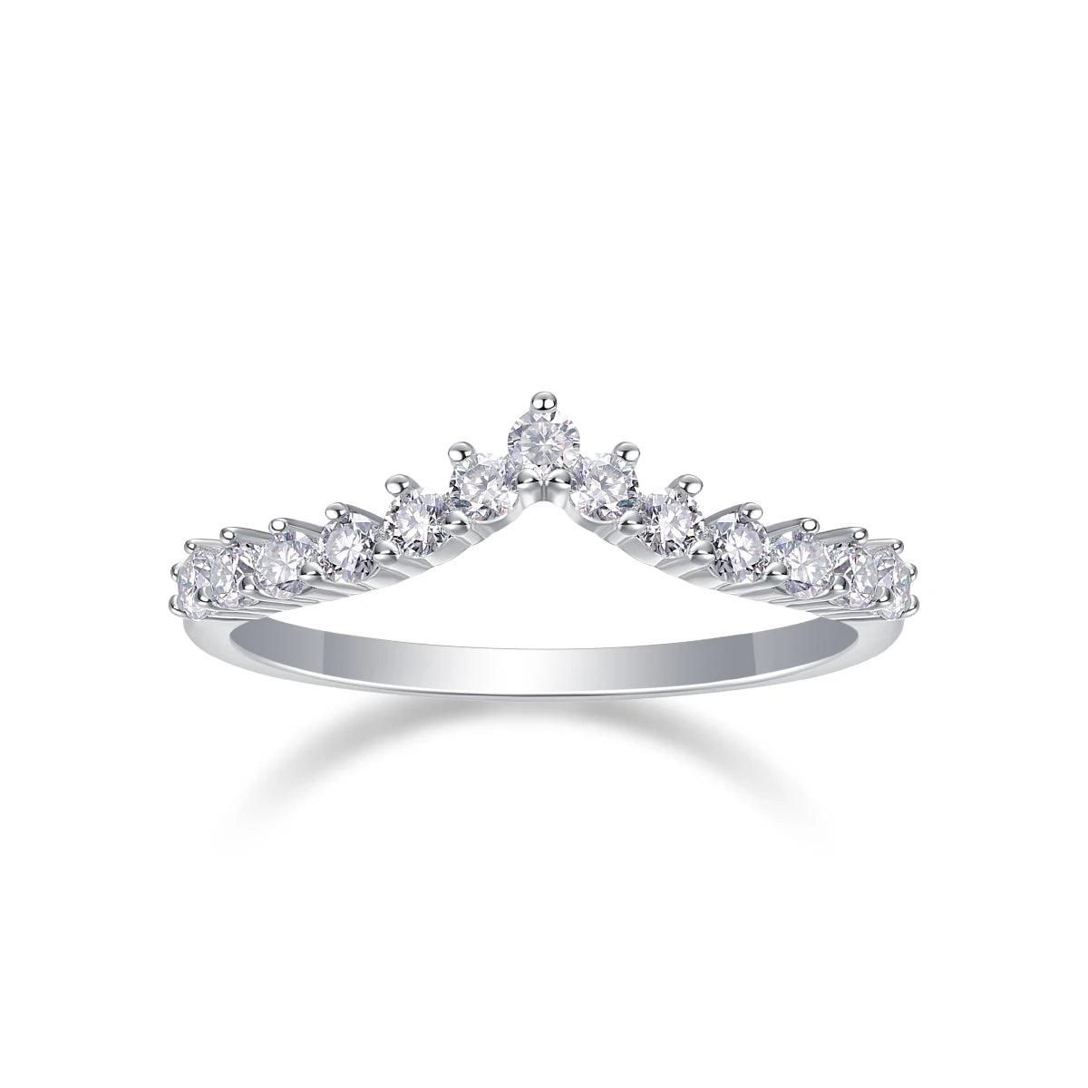 sterling silver jewelry - 925 Silver Rings Ring SLM0141R-silver-6 open view