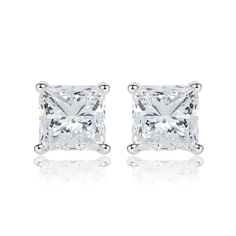 sterling silver jewelry - 925 Silver Earrings SLM0001E-catalogue front view