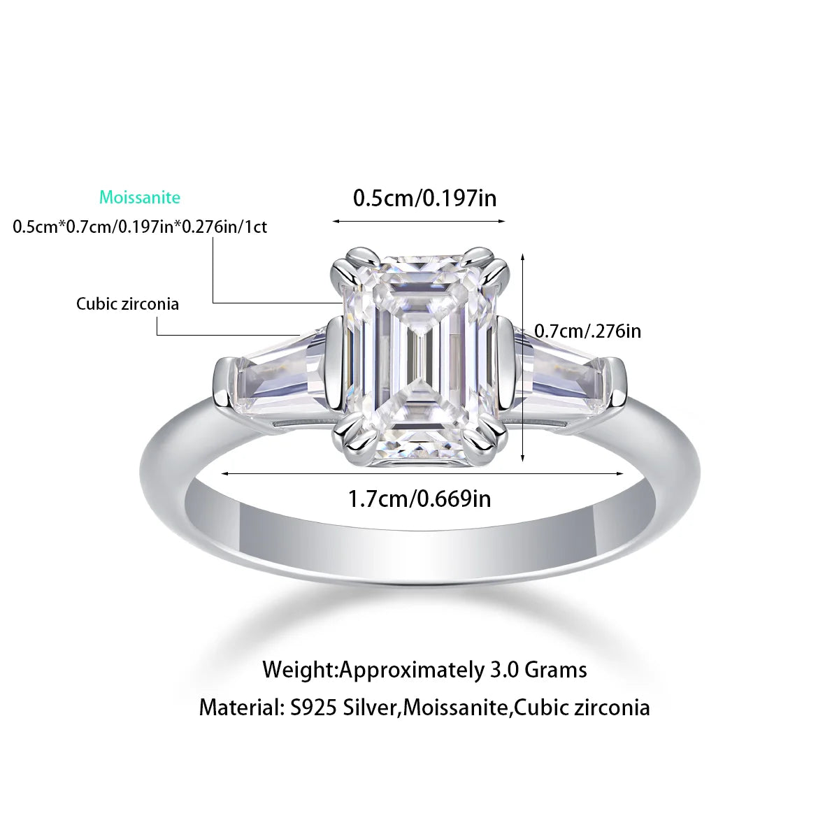 sterling silver jewelry - 925 Silver Ring SLM0131R-silver-6 product view 05