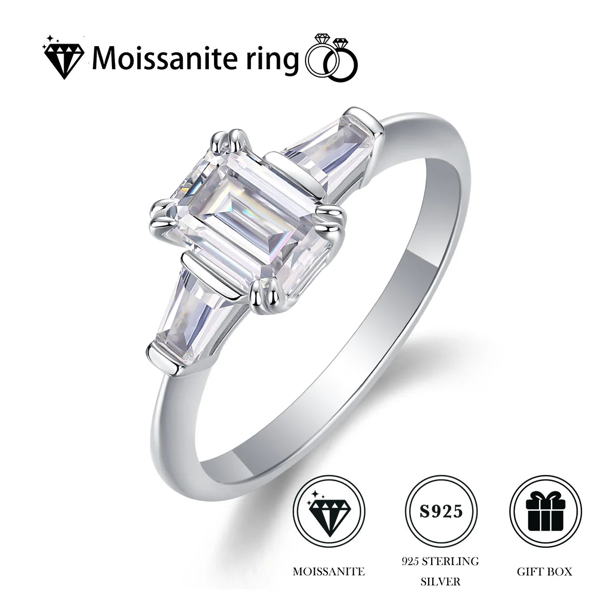 sterling silver jewelry - 925 Silver Ring SLM0131R-silver-6 product view 06