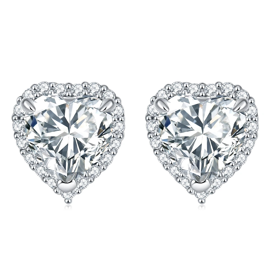 sterling silver jewelry - 925 Silver Earring SLM0012E-catalogue front view