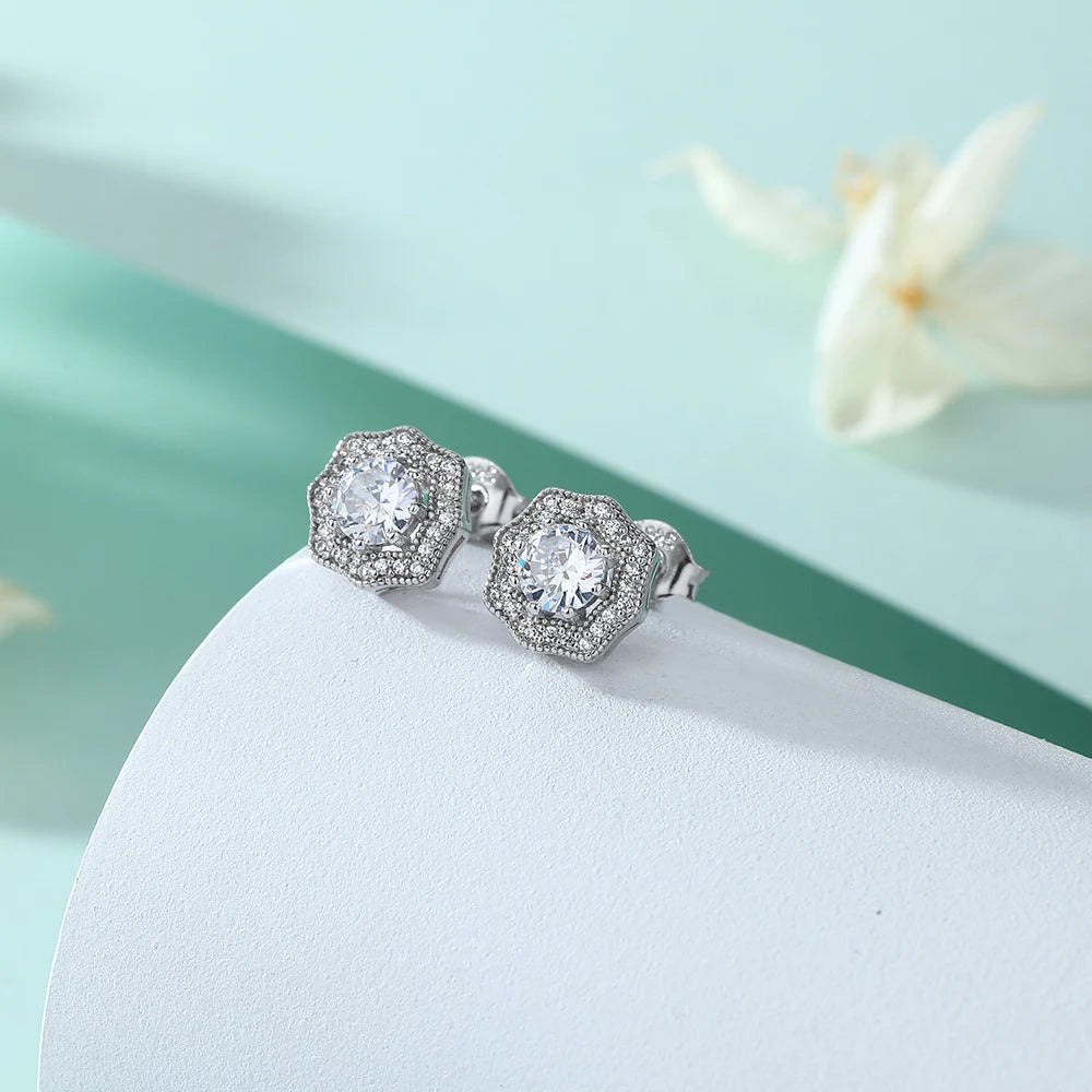sterling silver jewelry - Silver PU Earring SLM0014E-catalogue detail view
