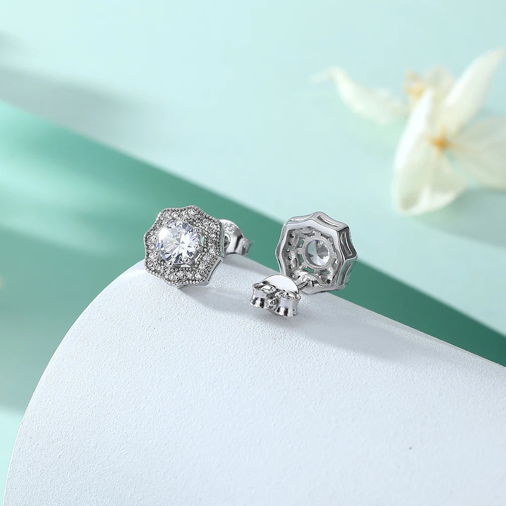sterling silver jewelry - Silver PU Earring SLM0014E-catalogue product view 05