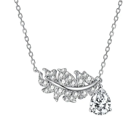sterling silver jewelry - 925 Silver Necklaces SLZ0021N-luxury pendant front view
