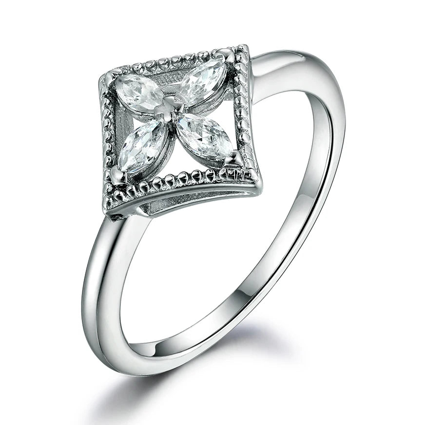 sterling silver jewelry - Silver Rings SLZ0003R-catalogue-6 front view