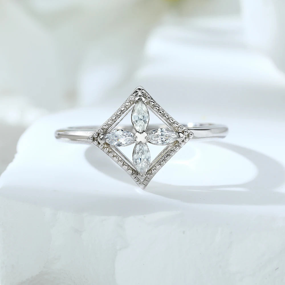sterling silver jewelry - Silver Rings SLZ0003R-catalogue-6 side view