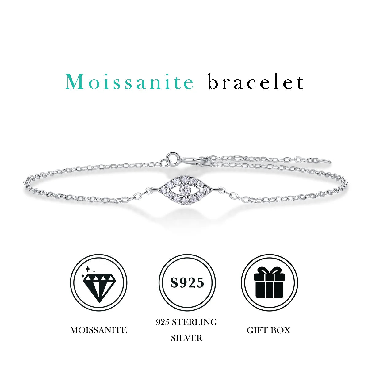 sterling silver jewelry - 925 Silver Bracelet SLM0061B-silver-16.5cm product view 06
