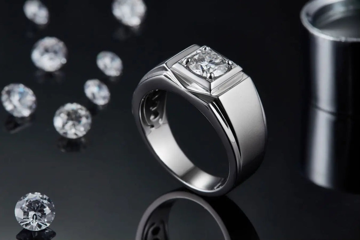 sterling silver jewelry - 925 Silver Ring SLM0078R-silver-6 detail view