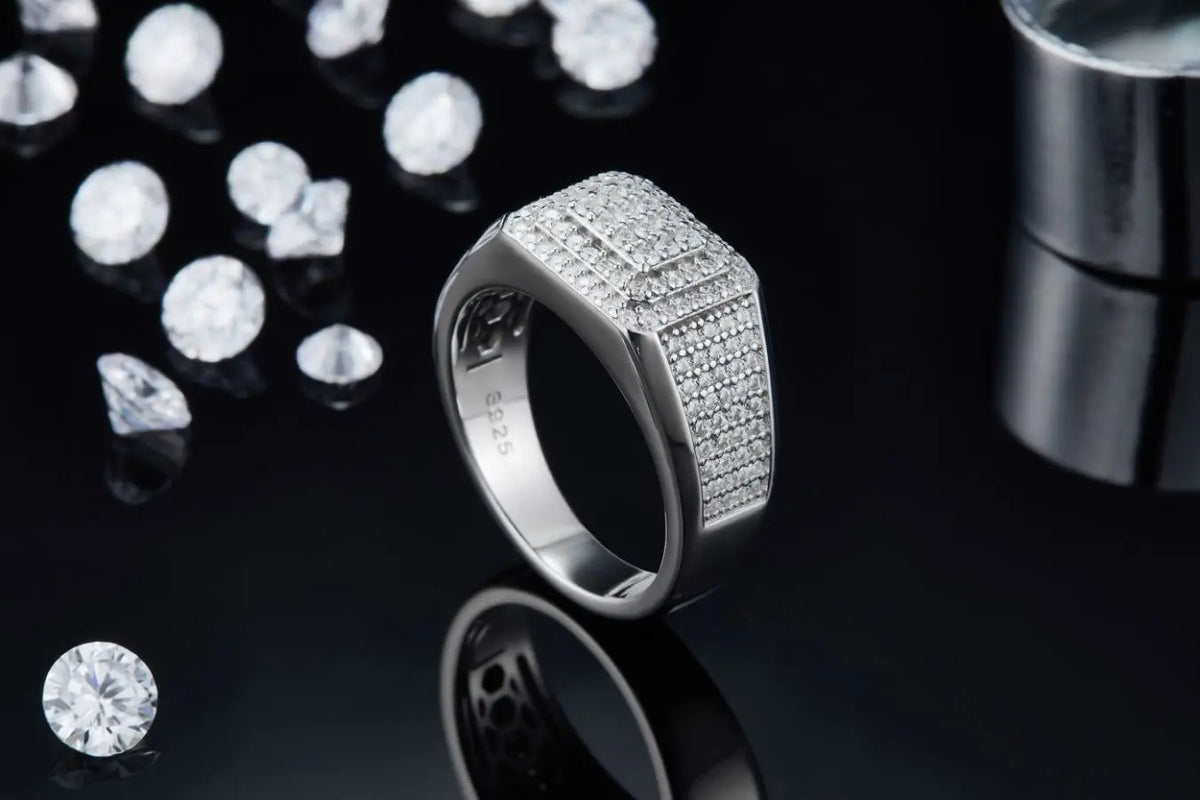 sterling silver jewelry - Silver Ring SLM0071R-silver-6 product view 06