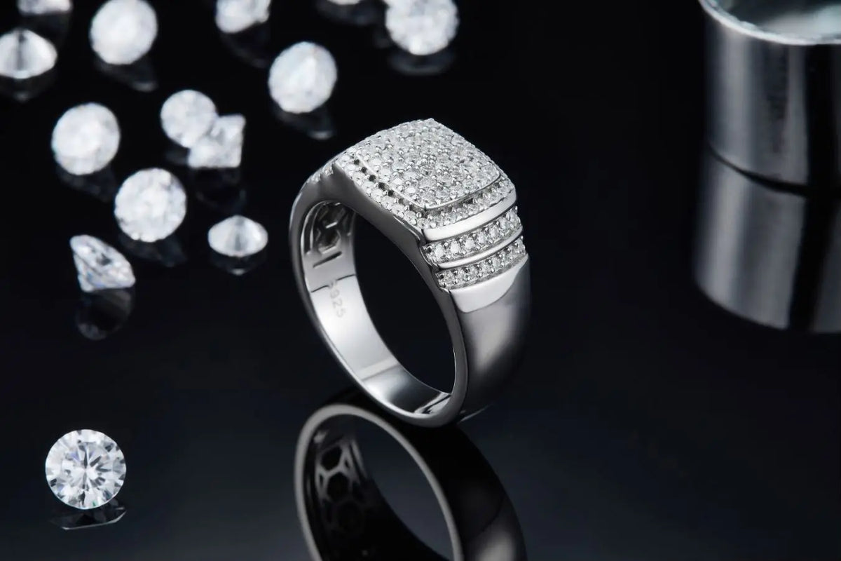 sterling silver jewelry - Silver Ring SLM0073R-silver-6 product view 05