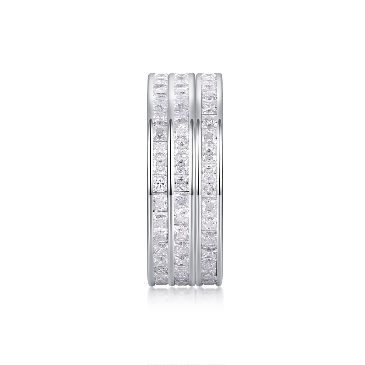 sterling silver jewelry - 925 Silver Rings SLM0140R-silver-6 detail view