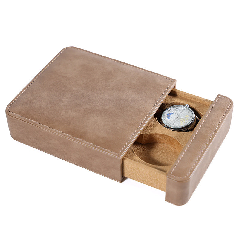 watch box and jewelry gift bags - Leather PU Watch Box Bag C00311 product view 06