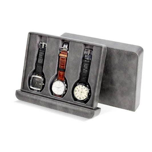watch box and jewelry gift bags - Leather PU Watch Box Bag C00311 front view
