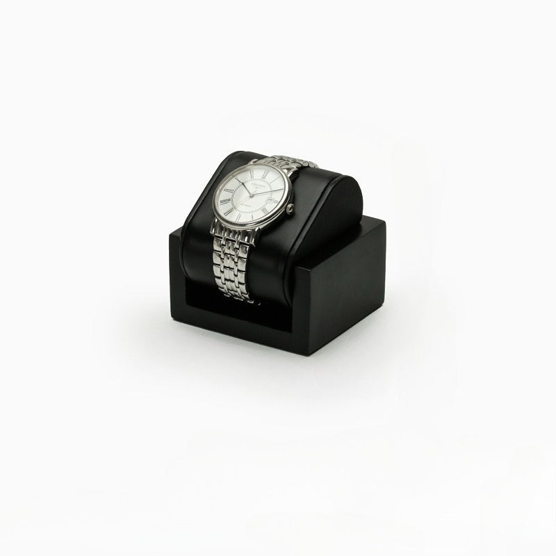 watch display - Black Leather Watch Display Stand Holder C02517 product view 12