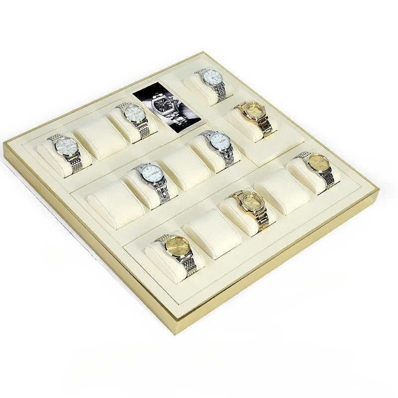 watch display - Microfiber Watch Display Tray C01723 side view